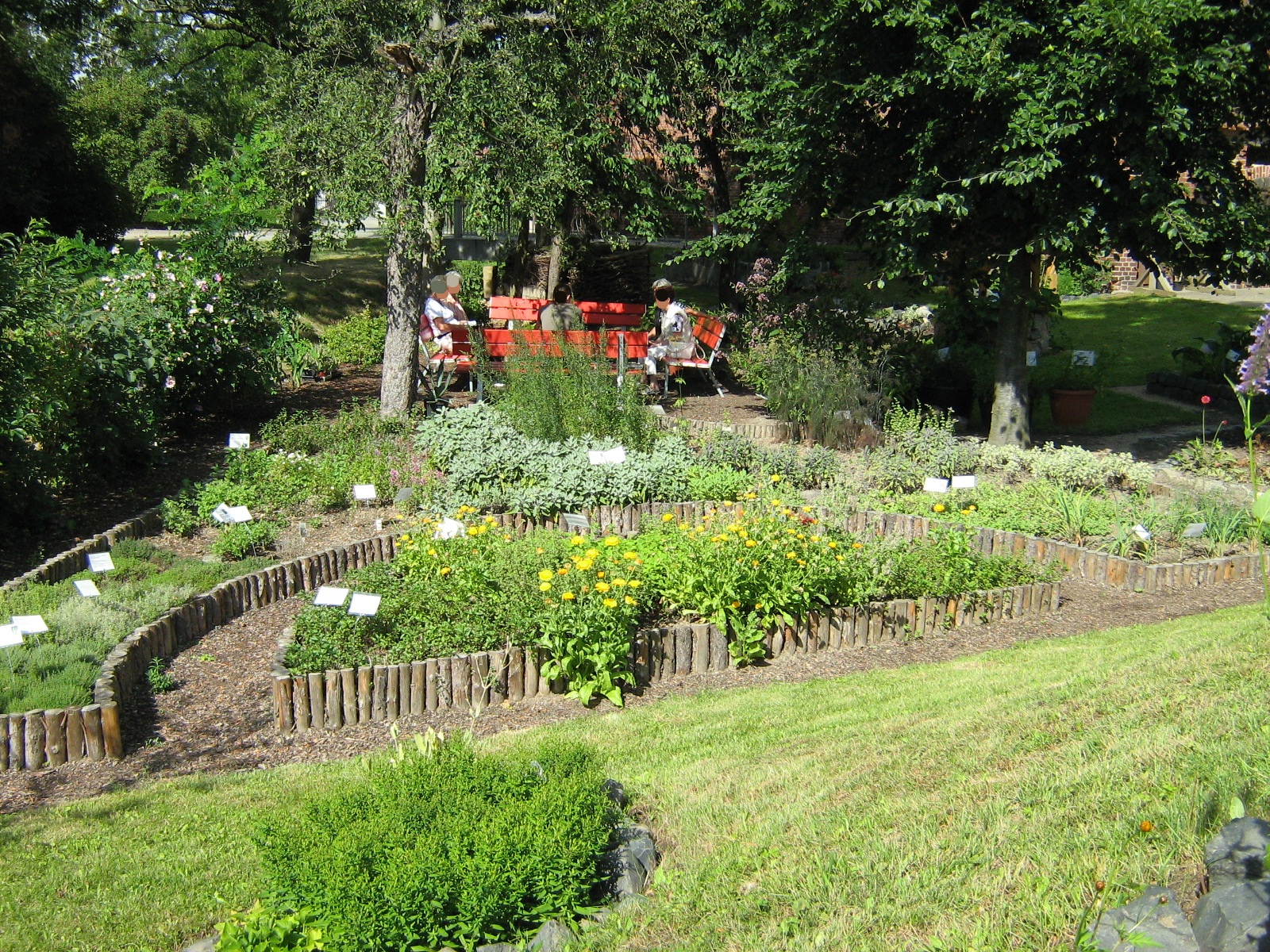 Garten bei Traugott Gerber
